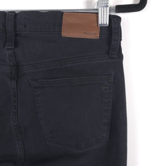 MADEWELL 9” HIGH RISE SKINNY Jeans Black Size 28 - Picture 11 of 13